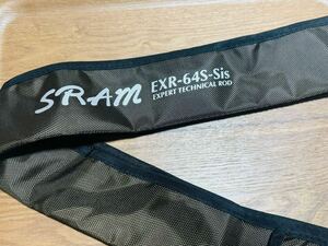 美品 Tict ティクト スラム EXR-64S-Sic 竿袋 全長 102cmロッドケース ロッドソックス