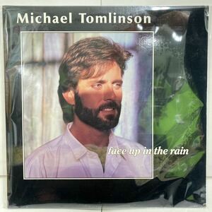 【シュリンク未開封 極美品】Face Up in the Rain / Michael Tomlinson マイケル・トムリンソン 【LP アナログ レコード 】