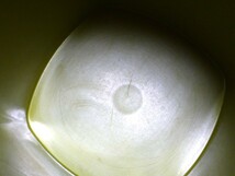 タッパーウェア デコレーター アボカドグリーン 星柄 円筒形 高さ26.2cm USED レトロ ビンテージ /T27_画像6