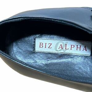 ① 新品/日本製/25EEEE ブラック 黒 ビジネスシューズ 革靴 モンクストラップ 日本製 幅広ワイズ、消臭加工の画像7