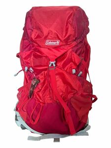 [Новый] Coleman Coleman Backpack Nylon Rucksack Red Red