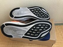 asics （アシックス） EvoRide 3（ エボライド３） アシックス ランニングシューズ　グレー＆オレンジ　　27.5㎝_画像7