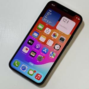 Apple SIMフリー iPhone 12 mini ブラック 128GB MG843CH/A iOS17.2.1 海外版 シャッター音無し アクティベーションロック解除済