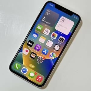 SIMフリー iPhone X シルバー 256GB MQC22J/A バッテリー最大容量80％ アクティベーションロック解除済