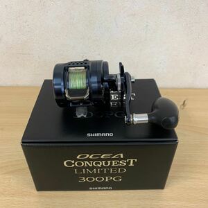 中古品 OCEA CONQUEST LIMITED 300PG 19オシア コンクエスト ベイトリール シマノ 