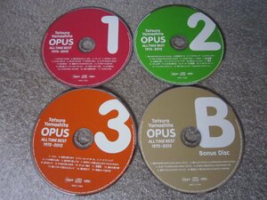 CD7421-山下達郎　OPUS ALL TIME BEST 1975-2012 ４枚組　※盤のみ