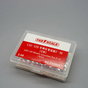 ◆◇FABSCALE【Fa48087】1/48 F-16用LAU129 空対空ミサイルランチャー(4個セット)◇◆ の画像4