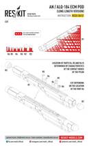 ◆◇RESKIT【RS32-0412】1/32 AN/ALQ-184 ECMポッド (ロング)/汎用)◇◆　_画像3