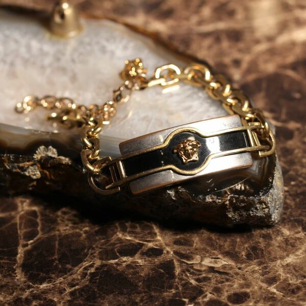 VERSACE MEDUSA LOGO PLATE BRACELET/ヴェルサーチメデューサロゴプレートブレスレット