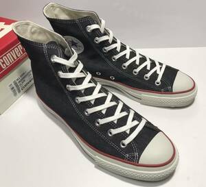 未使用!! コンバース 日本製 ALL STAR J OKAYAMA DENIM HI BLACK オールスター 岡山 デニム 黒 us 10.5 / 29cm 箱付き MADE IN JAPAN