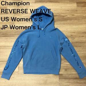 [ бесплатная доставка ]Champion REVERSE WEAVE тренировочный Parker бледно-голубой женский US-S,JP-L размер Champion Rebirth we b
