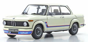 BMW 2002 ターボ （ホワイト） （1/18スケール ダイキャスト 京商オリジナル KS08544W）