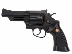 クラウンモデル S&W M29 4インチ ブラック エアーコッキングリボルバー 18才以上用 No.13203