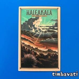 新品【アメリカ】ハレアカラ 国立公園 ステッカー　2067