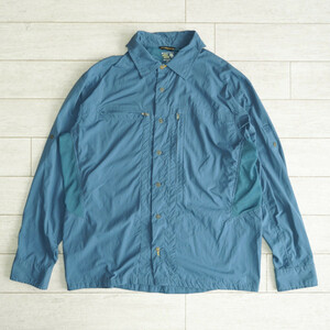 ★MOUNTAIN HARDWEAR Ravine Long Sleeve SHIRT マウンテンハードウェア ラビーンロングスリーブシャツ L★ ナイロンシャツ