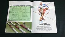 【昭和レトロ 洋書】『fenwick(フェンウィック) Handmade Fishing Rods Woodstreeam カタログ 1979年』/ロッド/ライン/ルアー 掲載_画像9