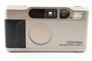 【654】美品 CONTAX コンタックス T2 Carl Zeiss カールツァイス チタン コンパクトフィルムカメラ