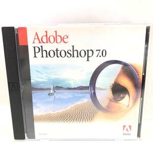 △送料一律185円 アドビシステムズ Adobe photoshop 7.0 フォトショップ アドビ PC 写真編集ソフト 動作未確認 ジャンク品△Ｇ72134