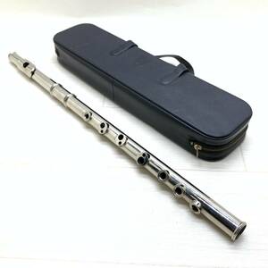 ■S.M JAPAN 101 フォークフルート シルバー 笛 管楽器 音楽 現状品■G41330