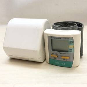 ♪TERUMO テルモ ES-P401 電子血圧計 測定器 検査 健康器具 健康管理 箱付き 動作確認済み 中古品♪G22379