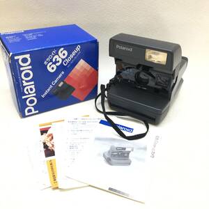 ★Polaroid ポラロイド 636 Closeup クローズアップレンズ付 インスタントカメラ 撮影機器 写真 動作未確認 現状品★R00949