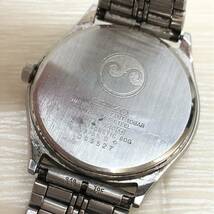 ♪送料一律185円 SEIKO セイコー 腕時計 5H23-7D40 Chronos クォーツ デイデイト 文字盤白 シルバーカラー 動作未確認 ジャンク品♪C22503_画像6