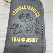 △ 送料一律185円 未使用 TOM＆JERRY トム＆ジェリー タグ付き キーケース キャラクター 小物いれ 雑貨 △G72286_画像3