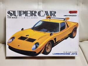 1/24　ヨーデル模型　LAMBORGHINE　ランボルギーニイオタ　YSM-3-600　JOTA モーターライズ 　未組立　売り切り