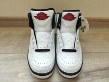 23cm NIKE WMNS AIR JORDAN 2 RETRO ナイキ エアジョーダン レトロ エア ジョーダン シカゴ CHICAGO 白 広瀬すず 広瀬すず着用 DX4400-106_画像3