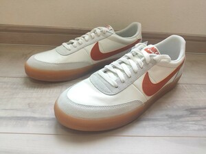 25.5cm 新品 NIKE × J.CREW KILLSHOT 2 LEATHER ナイキ × ジェイクルー キルショット 2 レザー 白×オレンジ 茶 JCREW J CREW Jクルー