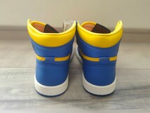 24.5cm NIKE WMNS AIR JORDAN 1 RETRO HI OG GAME ROYAL AND VARSITY MAIZE ナイキ エアジョーダン 1 レトロ ハイ エア ジョーダン 青 黄_画像4