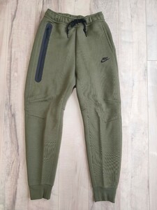 S 新品 ナイキ テックフリース スウェットパンツ NIKE NSW TECH FLEECE PANTS パンツ ジョガーパンツ 緑 深緑 オリーブ FB8003-222