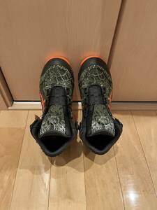 アシックス安全靴　CP304 BOA MAGMA 　限定カラー　マントルグリーン×ハバネロ　マグマ　asics 25cm