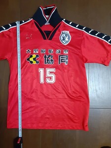 静岡FC半袖ユニフォーム赤15