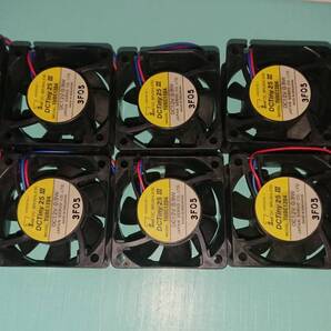 軸流DCファン TUDC12D4【10個セット】 日本電産サーボ 電源電圧:12VDC 60mm角×25.5mm厚