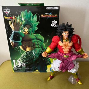 1番くじ　ドラゴンボール　ブロリー（超サイヤ人4フルパワー）、超サイヤ人ブロリーフルパワーフィギュアセット