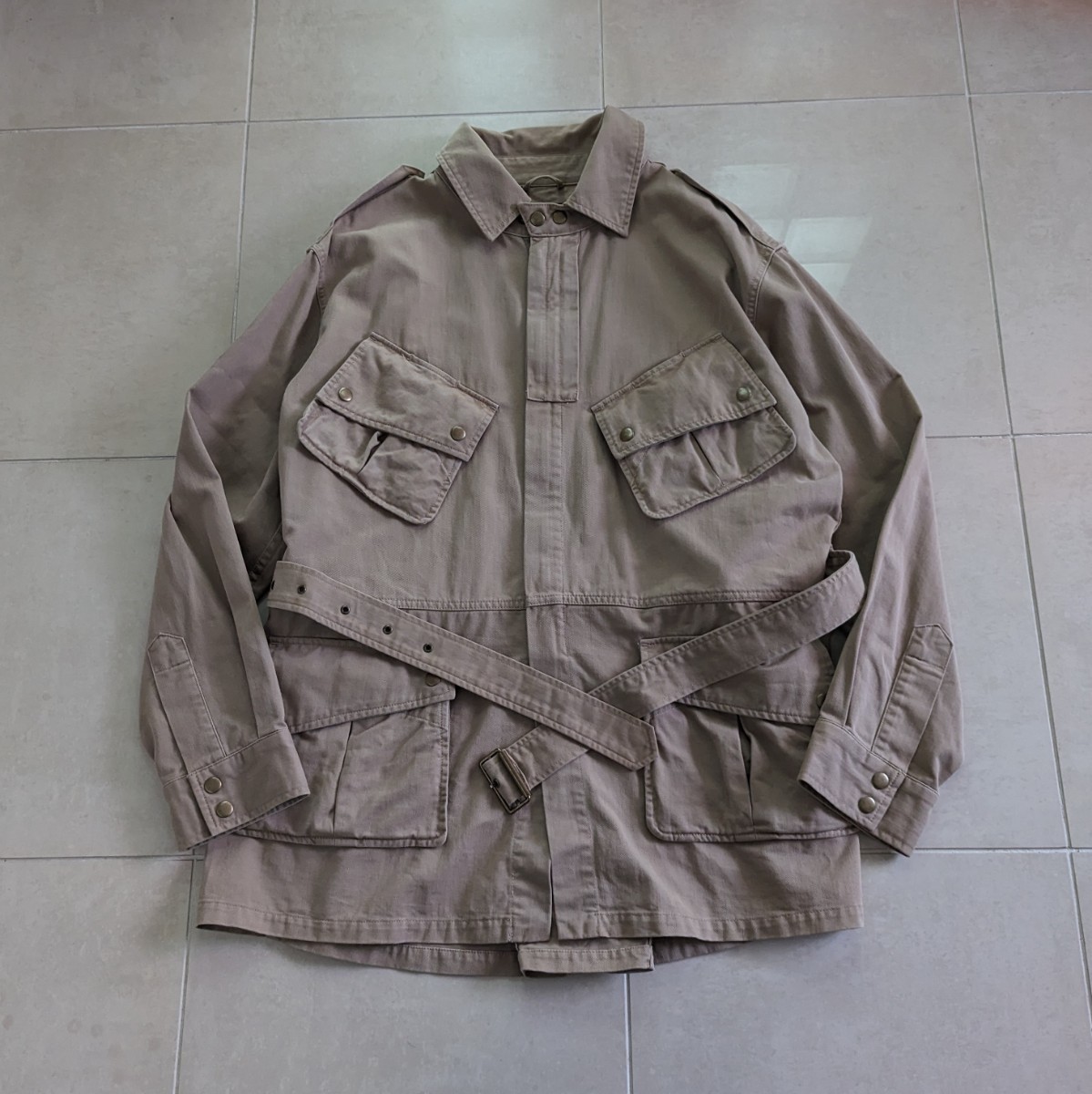 90s Ralph Lauren M-42 パラシュートジャケット サファリ-