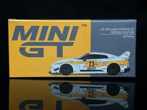 MINI GT 1:64 LB-Silhouette WORKS GT NISSAN 35 GT-RR n°528 廃盤 LBシルエット R35 GT-Rトゥルースケールミニチュアス