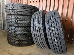 D443 2023年製 新品 在庫処分 送料無料【245/80R17.5 133/131】ダンロップ SP081 スタッドレス 6本