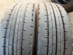 C159 送料無料【205/70R16 111/109】ダンロップ SPLT50M 夏タイヤ 2本 2021年製 約7.5分山