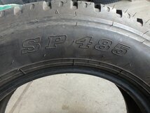 C211 バリ溝 送料無料【205/70R16 111/109】ダンロップ SP485 夏タイヤ 6本 2018年製 約8.5分山_画像9