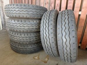 C211 バリ溝 送料無料【205/70R16 111/109】ダンロップ SP485 夏タイヤ 6本 2018年製 約8.5分山