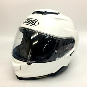 SHOEI GT-Air2 新品同様 フルフェイスヘルメット 除菌消臭済 オートバイ XLサイズ ルミナスホワイト ショウエイ バイク用品 N18749H●