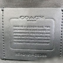 Coach トンプソン レザー バックパック リュック ロゴ C5388 ラグジュアリー タウンユース メンズ グリーン系 コーチ 服飾小物 B3132◆_画像7