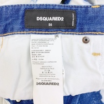 ディースクエアード Skater Jeans スケーター ジーンズ デニムパンツ ブリーチ加工 ストレッチ入り 50 L相当 DSQUARED2 ズボン DM10300■_画像5