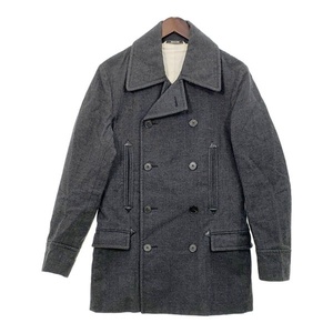 メゾンマルタンマルジェラ 14AW REPLICA OSLO PEA COAT Pコート ヘリンボーン メンズ 44 S相当 Maison Martin Margiela アウター DM9546■