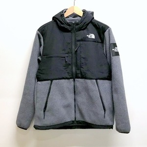 THE NORTH FACE デナリフーディ ジャケット フリース アウトドア 保温 防寒 古着 メンズ Mサイズ グレー ノースフェイス アウター A0477◆