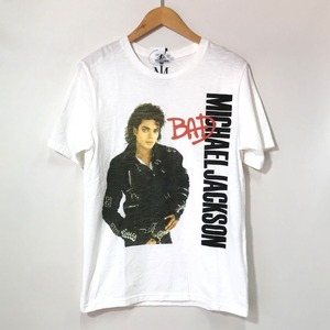 HYSTERIC GLAMOUR MICHAEL JACKSON マイケルジャクソン プリント Tシャツ Sサイズ ホワイト系 ヒステリックグラマー トップス A2596◆