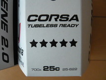 VITTORIA ヴィットリア CORSA G2.0 コルサ グラフェン 2.0 Tubeless TLR チューブレス 700X25C BLACK ブラック 2本セット_画像4