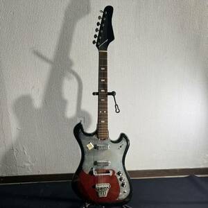 詳細不明 Fender? Ibanez? 日本製 エレキギター ケース付き ジャンク　46